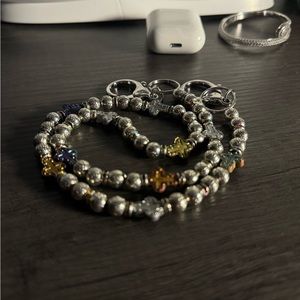 1 OF 1 handmade wallet chain .